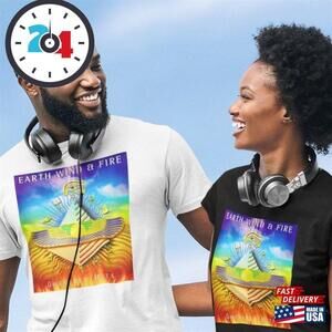Earth Wind Fire T-Shirt  70S Unisex